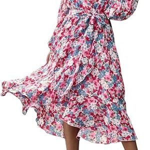 Chic Floral Print Dress